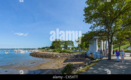 Gebäude der 'Plymouth Rock', Pilgrim Memorial State Park, Plymouth, Massachusetts, USA Stockfoto