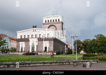 Kirche des Heiligsten Herzens unseres Herrn, Prag, Tschechische Republik Stockfoto