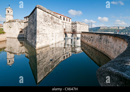 Castillo De La Real Fuerza, Habana Vieja, Havanna, Kuba, Caribbean Stockfoto