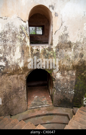 Teil der unterirdische Moschee in Yogyakarta in Indonesien Stockfoto