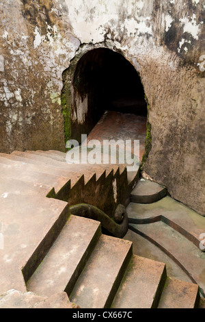 Teil der unterirdische Moschee in Yogyakarta in Indonesien Stockfoto