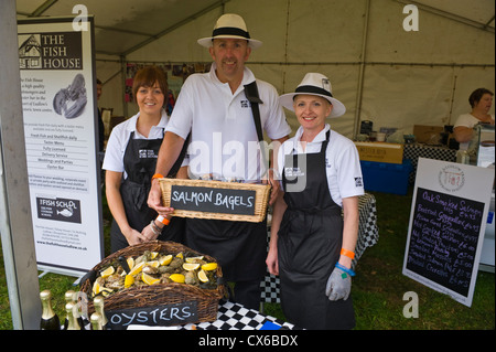 Das Fischhaus in Ludlow Food Festival 2012 Ludlow Shropshire England UK Stockfoto