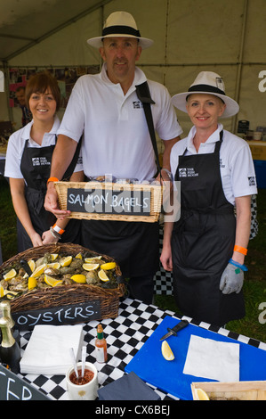 Das Fischhaus in Ludlow Food Festival 2012 Ludlow Shropshire England UK Stockfoto