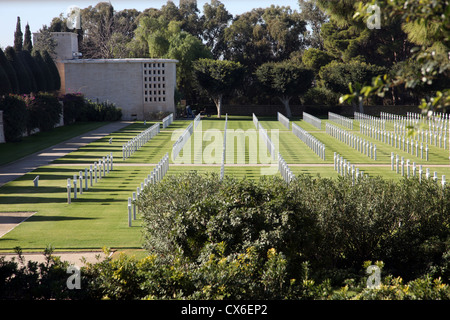 North Africa American Cemetery (Zweiter Weltkrieg), Karthago, Tunesien Stockfoto