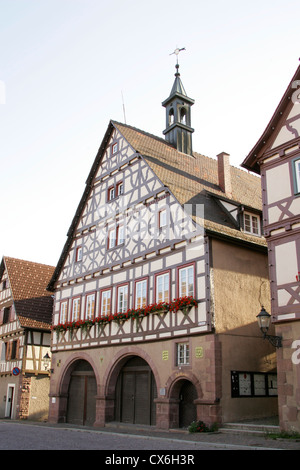 Traditionelle bayerische Haus im Schwarzwald Deutschland Stockfoto