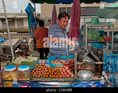 Bangkok Thailand Pak Khlong Talat Thai Flower Market Stockfoto