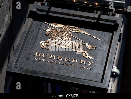 Neue Burberry Flagship-Store in der Regent Street, London Stockfoto