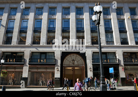 Neue Burberry Flagship-Store in der Regent Street, London Stockfoto