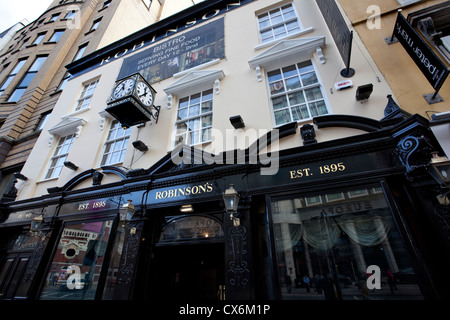 Robinsons Bar Belfast Stockfoto