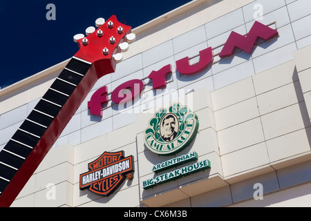 Forum am Meer, Shopping Plaza, Cancun, Mexiko Stockfoto