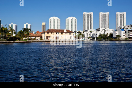 Maule Lake, North Miami Beach, Florida, USA Stockfoto