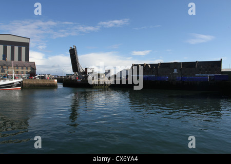 Hafen Peterhead in Schottland september 2012 Stockfoto