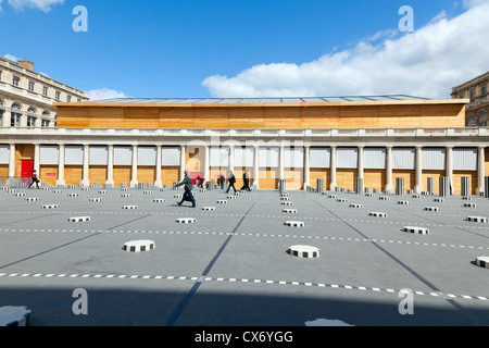 Temporäre Theater Comédie-Française im Jardin du Palais Royal, Paris, Frankreich Stockfoto