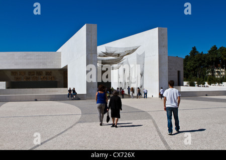 Die meisten Heiligen Dreifaltigkeitskirche in Fatima, Portugal Leiria Stockfoto