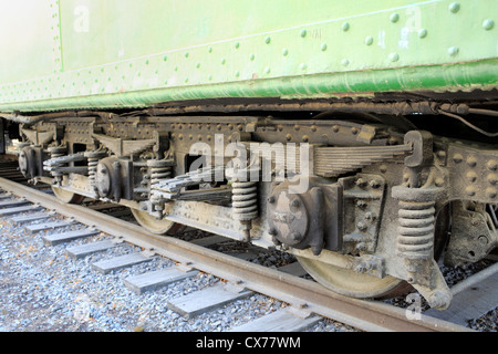 Stalins persönliche Eisenbahnwagen, Museum von Joseph Stalin, Gori, Shida Kartli, Georgia Stockfoto