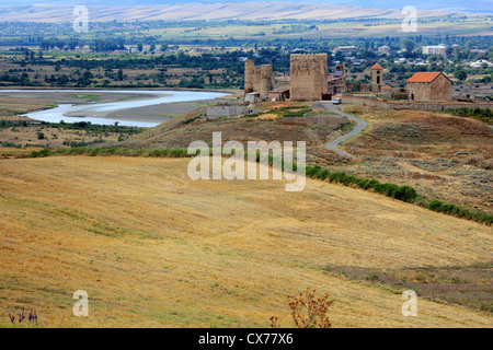 Alte Burg, Samcevrisi, Shida Kartli, Georgia Stockfoto