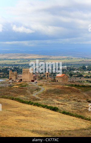 Alte Burg, Samcevrisi, Shida Kartli, Georgia Stockfoto