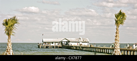 Anna Maria Island City Pier Stockfoto