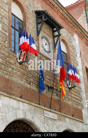 Rathaus in Perpignan, Frankreich Stockfoto