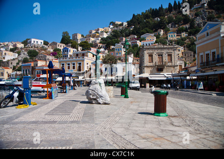 Insel Symi Griechenland Stockfoto