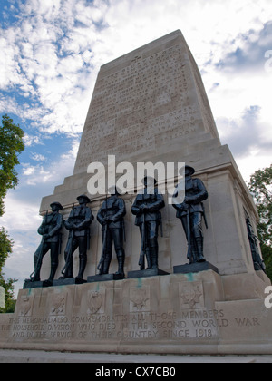 Die Wachen Kriegerdenkmal, Horse Guards Parade, St.James, City of Westminster, London, Vereinigtes Königreich Stockfoto