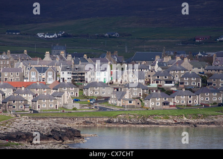 Festland Stadt Lerwick, Shetland, UK LA005687 Stockfoto