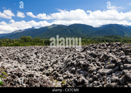 Nisga ' a Memorial Lava Bed Provincial Park, BC Kanada Stockfoto