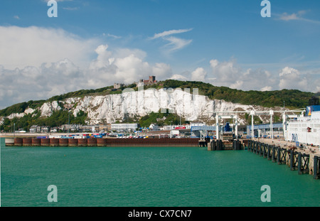 Dockt an Dover, Kent, England, UK. Europa. Stockfoto