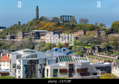 Schottisches Parlament, Holyrood, Edinburgh, Scotland, UK Stockfoto