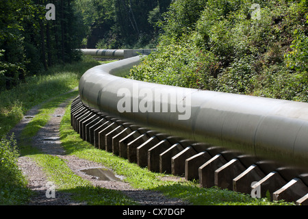 Wasserrohr Kraftwerk Stockfoto