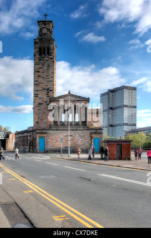 Caledonia Straße Kirche (1857), Glasgow, Scotland, UK Stockfoto