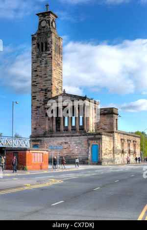 Caledonia Straße Kirche (1857), Glasgow, Scotland, UK Stockfoto