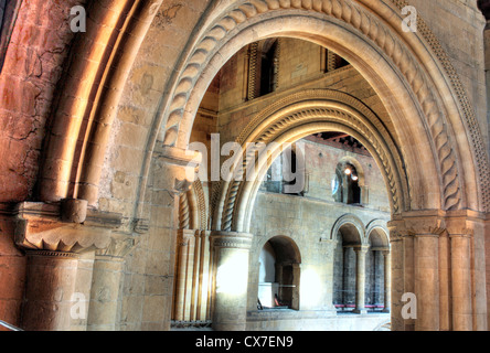 Southwell Minster (12. Jahrhundert), Southwell, Nottinghamshire, England, UK Stockfoto