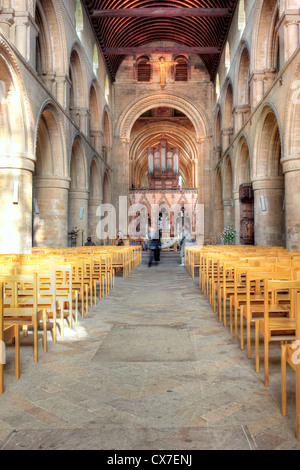 Southwell Minster (12. Jahrhundert), Southwell, Nottinghamshire, England, UK Stockfoto