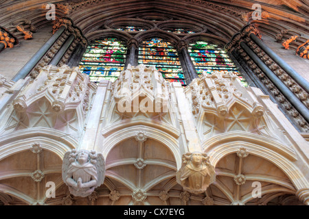 Kathedrale von Lincoln, Lincoln, Lincolnshire, England, UK Stockfoto