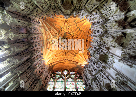 Ely Kathedrale, Ely, Cambridgeshire, England, Vereinigtes Königreich Stockfoto