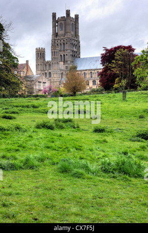 West-Turm, Ely Cathedral, Ely, Cambridgeshire, England, UK Stockfoto
