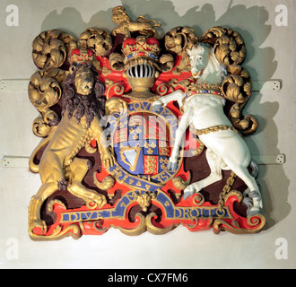 Wappen in Kathedrale von Rochester, Rochester, Kent, England, UK Stockfoto