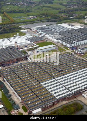 Vauxhall Motors Fabrik, Ellesmere Port, North West England UK Stockfoto