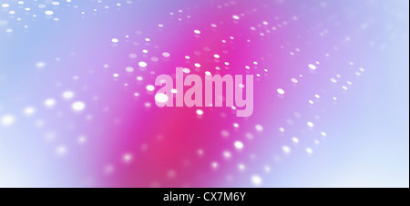 Abnehmende Punktmuster gradient Hintergrund Farbe Stockfoto