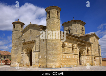 Kirche des Hl. Martin, Iglesia de San Martin in Fromista, Spanien. Stockfoto