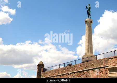 Victor-Denkmal auf der Festung Kalemegdan in Belgrad, Serbien Stockfoto