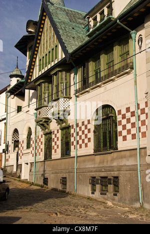 Elk198-1432v Chile, Valparaiso, Palacio Baburizza, 1916 Stockfoto