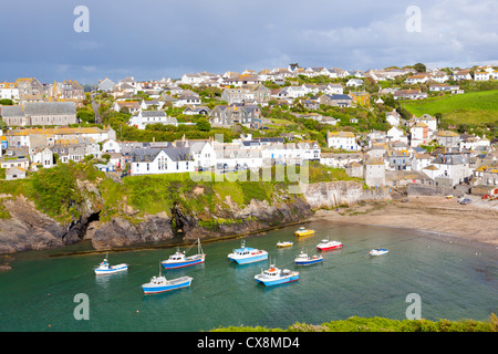 Angeln Dorf Port Isaac an der nördlichen Küste Cornwalls, England UK Stockfoto