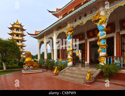 Den chinesischen Tempel in der Stadt von PYIN U LWIN auch bekannt als MAYMYO - MYANMAR Stockfoto