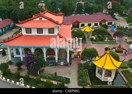 Den chinesischen Tempel in der Stadt von PYIN U LWIN auch bekannt als MAYMYO - MYANMAR Stockfoto