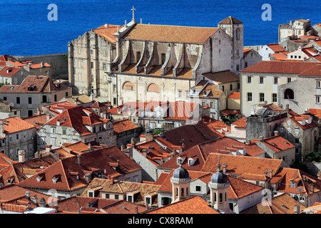 Jesuitenkirche St. Ignatius, Dubrovnik, Dalmatien, Kroatien Stockfoto