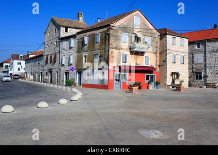 Stari Grad, Insel Hvar, Dalmatien, Kroatien Stockfoto