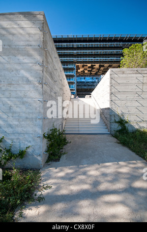 Das neue Rathaus von Jean Nouvel entworfen und befindet sich im Herzen von Port Marianne, Montpellier, Südfrankreich Stockfoto