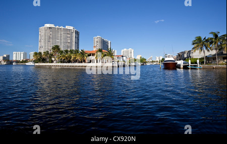 Maule Lake, North Miami Beach, Florida, USA Stockfoto